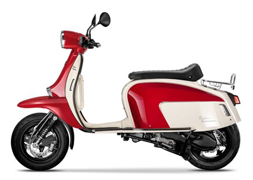 Scomadi TT125i 2019-2020 สีขาว-แดง