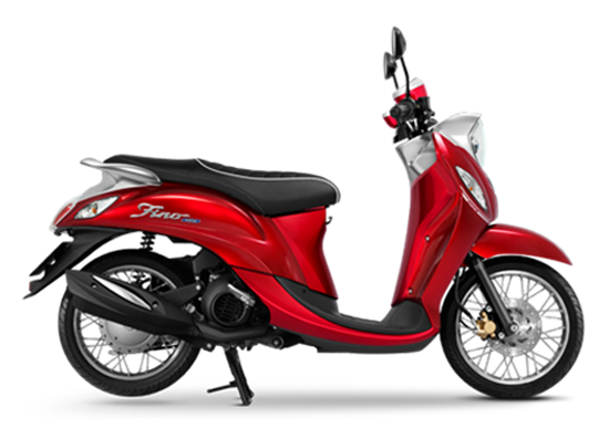 Yamaha Fino 2021 สีแดง