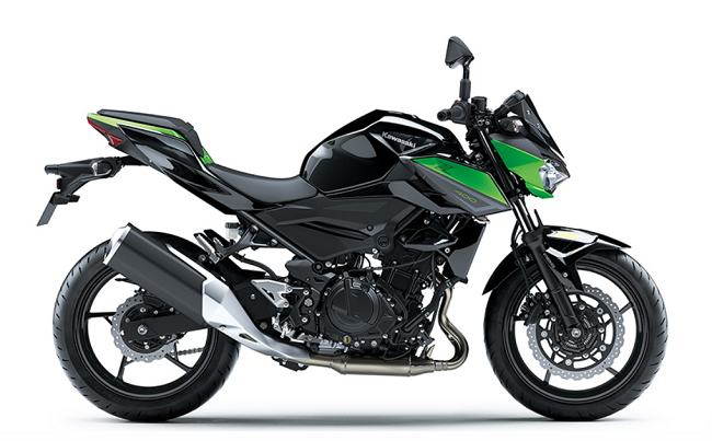 Kawasaki Z400 2022 สีเขียว-ดำ