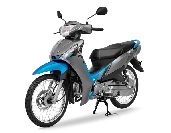 Yamaha Finn 2021 สีเทา-น้ำเงิน
