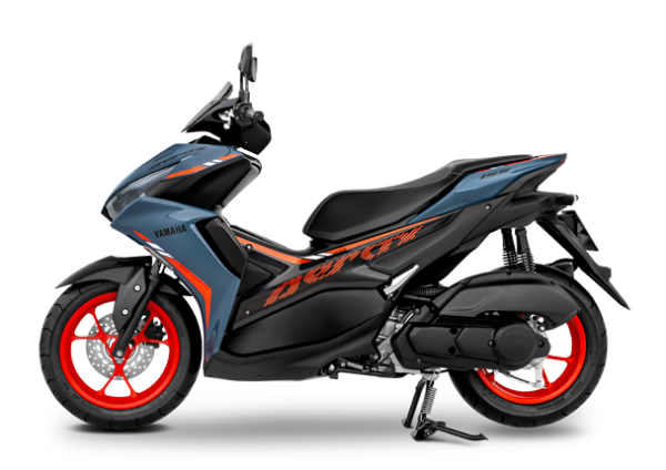 Yamaha Aerox 2022 สีน้ำเงิน
