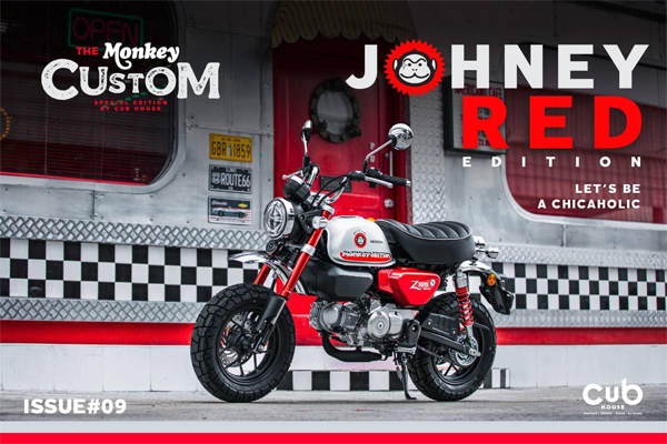  Honda Monkey Johney Red Edition