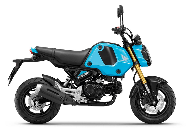Honda GROM 2023 สีน้ำเงิน-ดำ