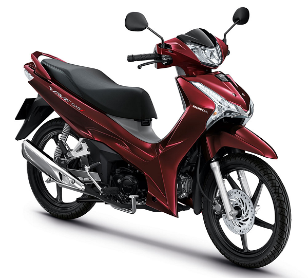 Honda Wave125i 2022-2023 สีแดง-เทา