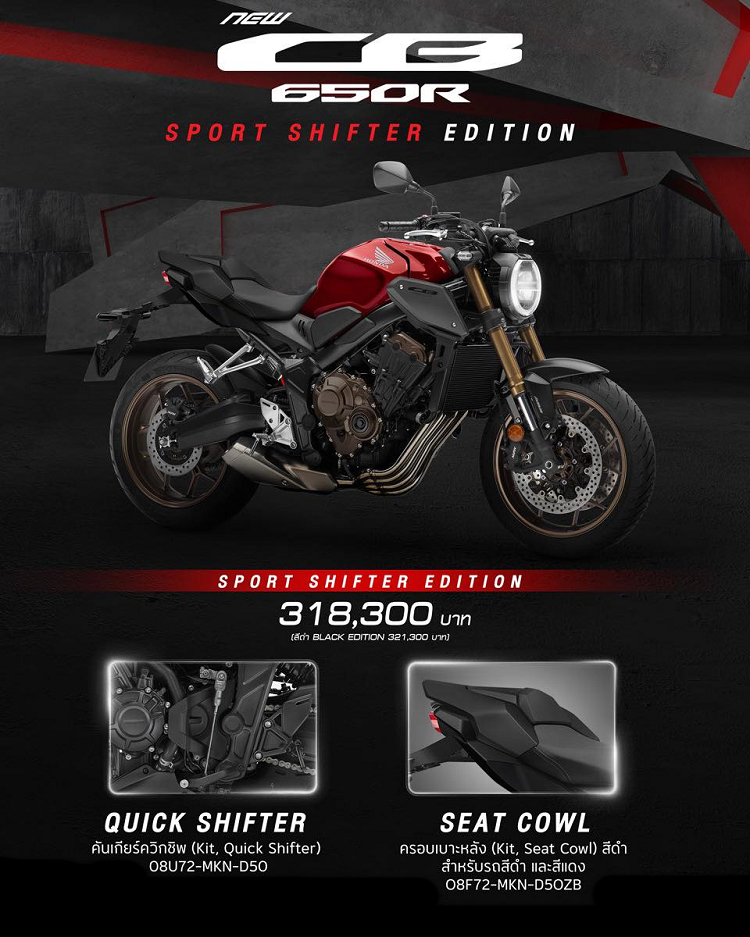 Honda CB650R Sport Shifter Edition
