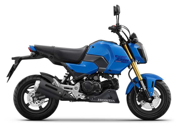Honda GROM 2024 สีน้ำเงิน