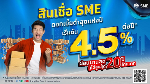 ธนาคารกรุงไทย, ธุรกิจ SM, สินเชื่อ SME, สินเชื่อ SME ดอกเบี้ยต่ำ, สินเชื่อรายย่อย, สินเชื่อธุรกิจ, สินเชื่อธุรกิจเอสเอ็มอี